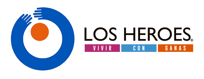 caja los heroes logo