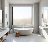 15 ways of arranging your bathroom in length