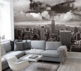 A New York Bedroom Wallpaper for a New York atmosphere