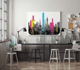 A colored table to wake up an interior