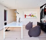 Create a design wall decoration with panoramic wallpaper