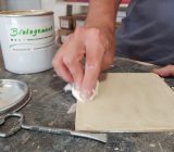 How is a waxed concrete sample at € 15?