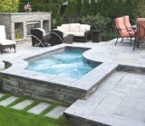 How to make an outdoor concrete jacuzzi?