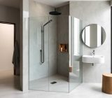 How to make an walk -in shower in waxed concrete and at what price?