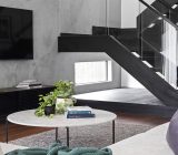 Marble concrete: How to make a waxed concrete marble effect?