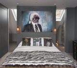 Parental suite decoration: how to delimit the bathroom space