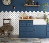 Royal blue wall decoration – Izoa blog